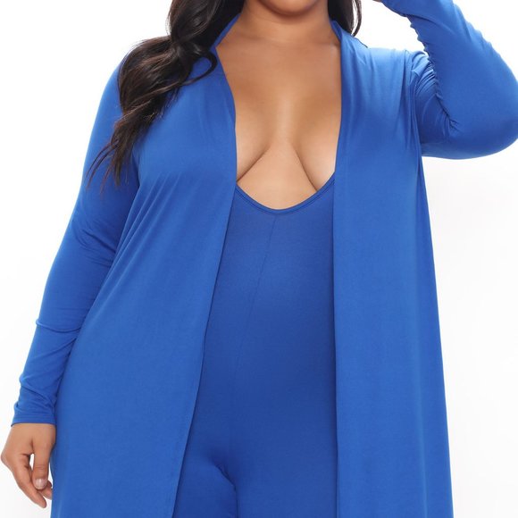 Lost In Love Jumpsuit Set - Royal - Picture 7 of 11